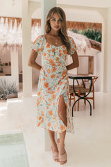 Caramel Kisses Midi Dress