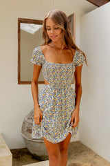 HELLO MOLLY Cutie Pot Dress Blue