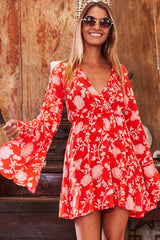 Peso Dress Red