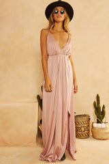 Orion Maxi Dress Mauve