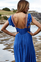 Opal Maxi Dress Cobalt