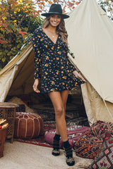 This Day And Age Dress Navy