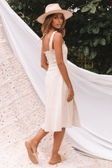 Wandermere Midi Dress Natural