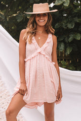Silver Sands Dress Pink