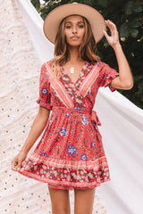 Sweet Disposition Dress Red
