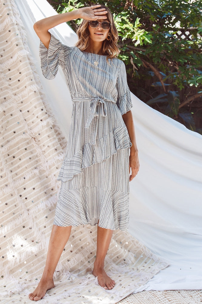 Hawthorne Midi Dress Black