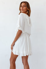 Wander Endlessly Dress White