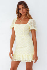 All The Finer Things Dress Yellow