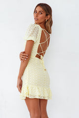 All The Finer Things Dress Yellow