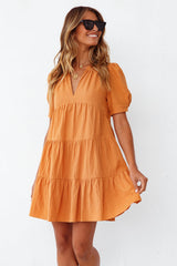 Desert Roadtrip Dress Tan