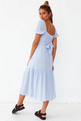 Pienza Midi Dress Blue