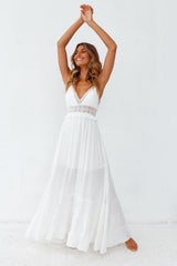 All My Love Maxi Dress White