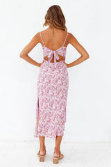 Scent Of Lavender Midi Dress