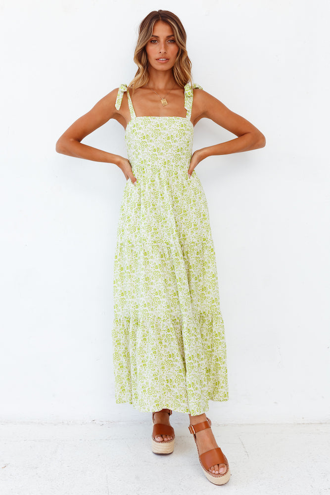 Rue In The Green Maxi Dress