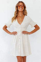 Lemongrass Dress Beige