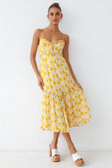 Sunshine Flavours Midi Dress