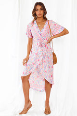 International Flight Midi Dress
