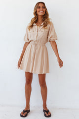Midday Blazing Dress Brown