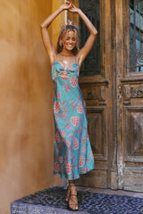 Down To Denpasar Midi Dress