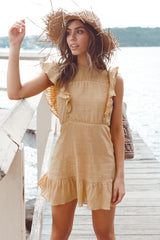 Bella Cara Dress Mustard