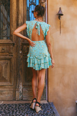Garden Fountain Dress